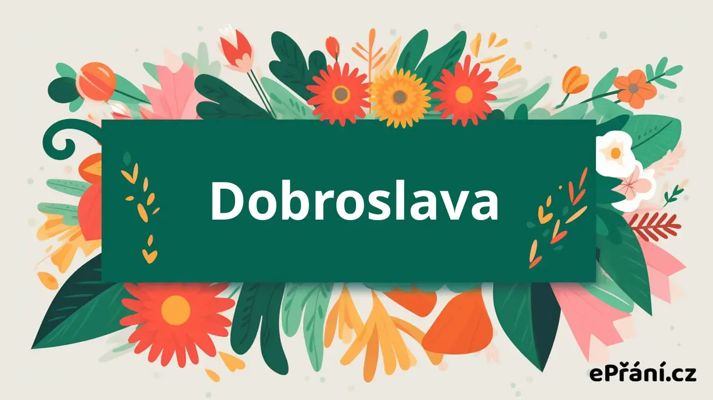 Přání k svátku pro Dobroslavu