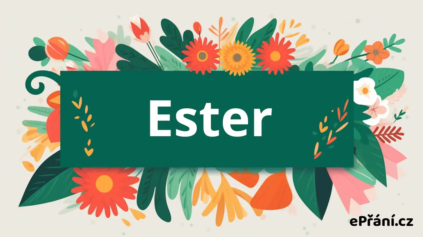 Přání k svátku pro Ester