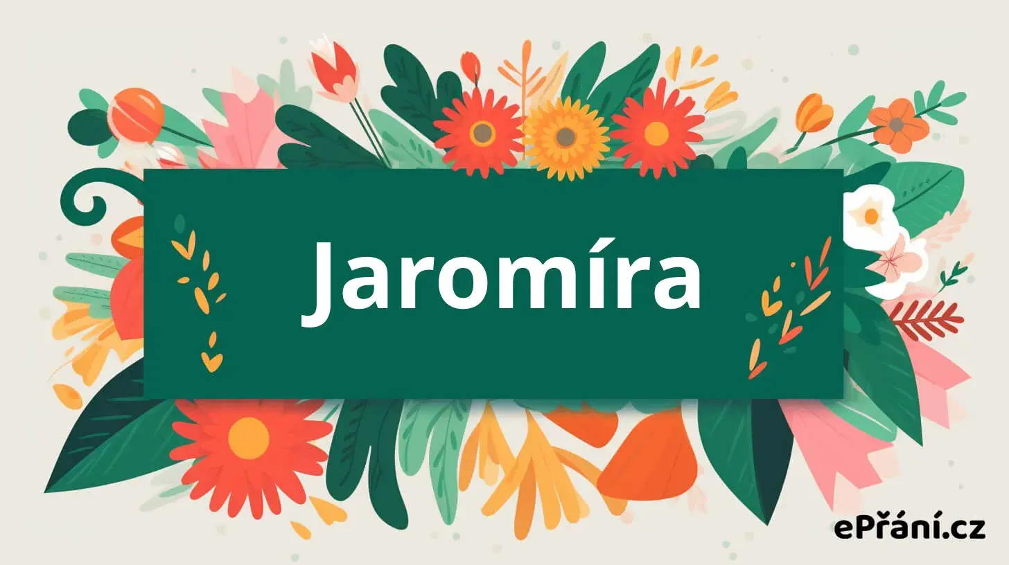 Přání k svátku pro Jaromíru