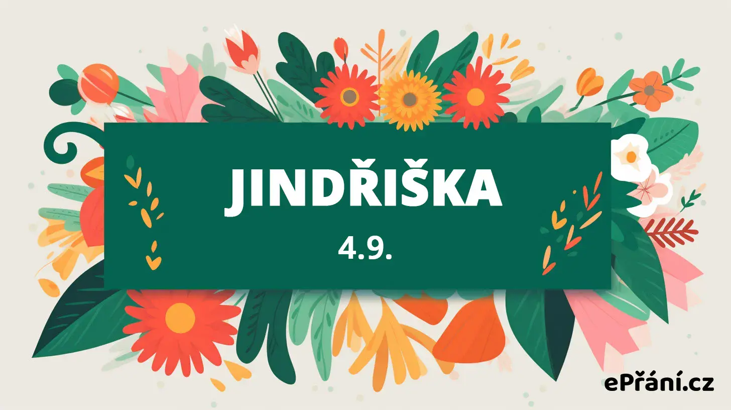 Přání k svátku pro Jindřišku