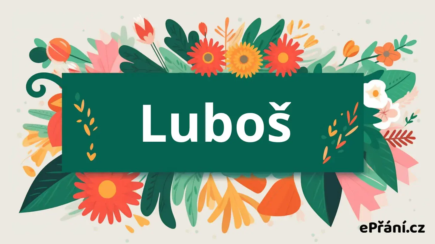 Přání k svátku pro Luboše