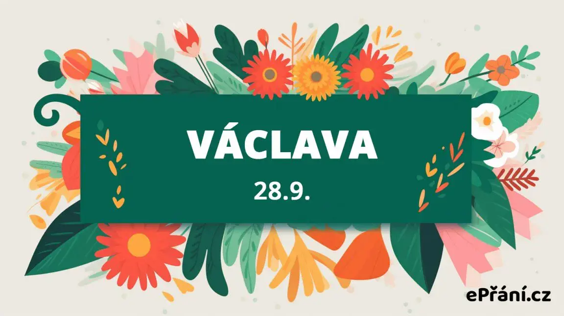 Přání k svátku pro Václavu